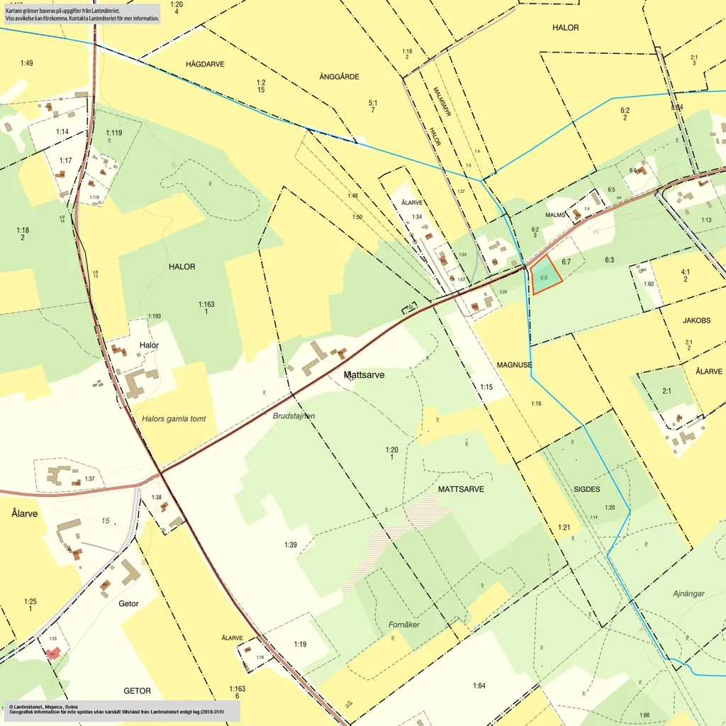 Large Plot in Rone, Gotland