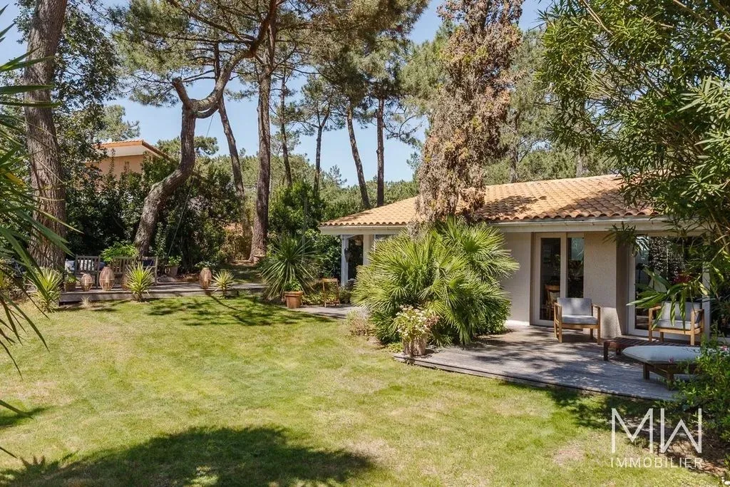 Jardin - Villa Luxueuse avec Vue sur la Baie à Cap Ferret