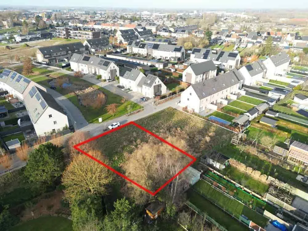Vue aérienne - Terrain à Bâtir près du Centre d'Alost