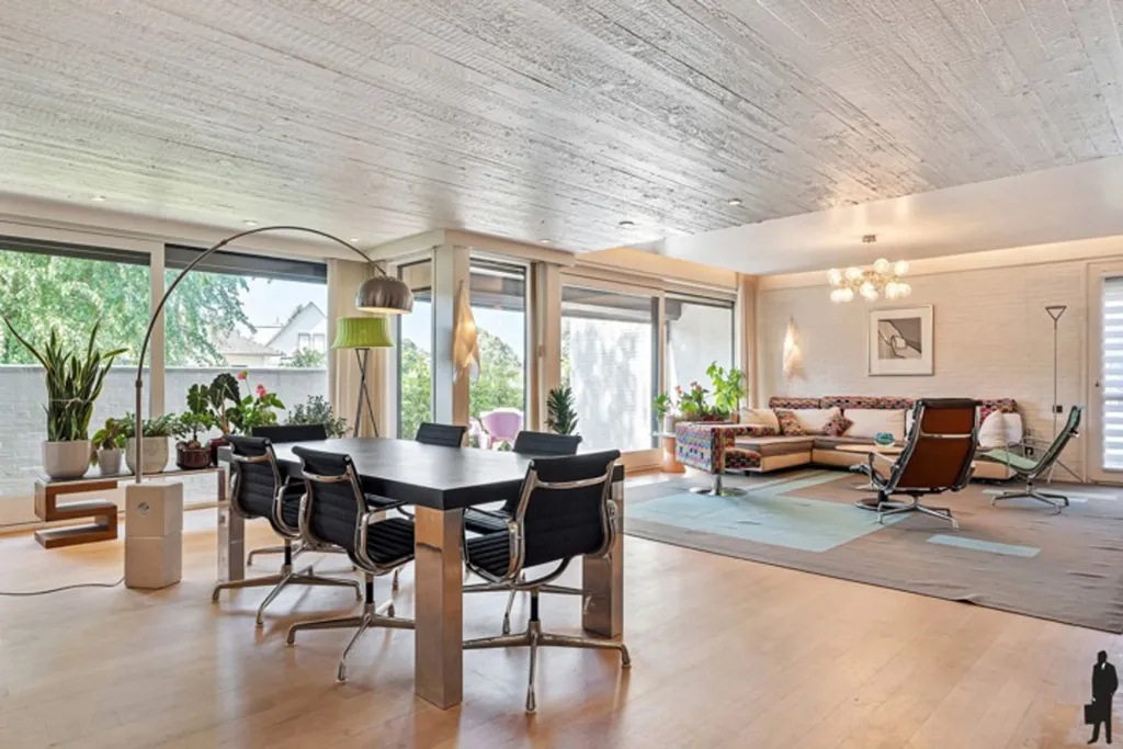 Salle à manger - Architectenwoning avec Piscine à Turnhout