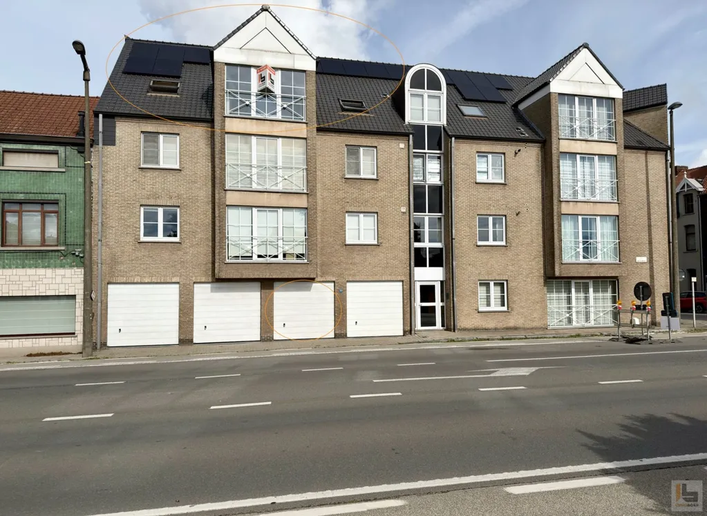 Extérieur - Dakappartement avec Terrasse et Garagebox à Wondelgem