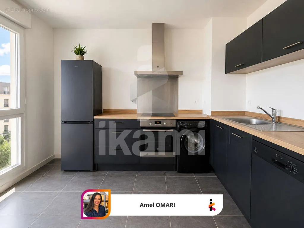 Cucina - 2-Bed Apartment with Terrace in Ferney-Voltaire