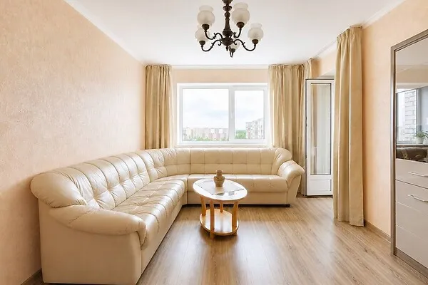 Séjour - 3-Bedroom Apartment with Lift in Narva