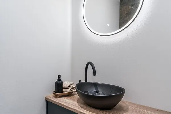Bathrooms - Contemporary Brick House with Garden in Pärnu