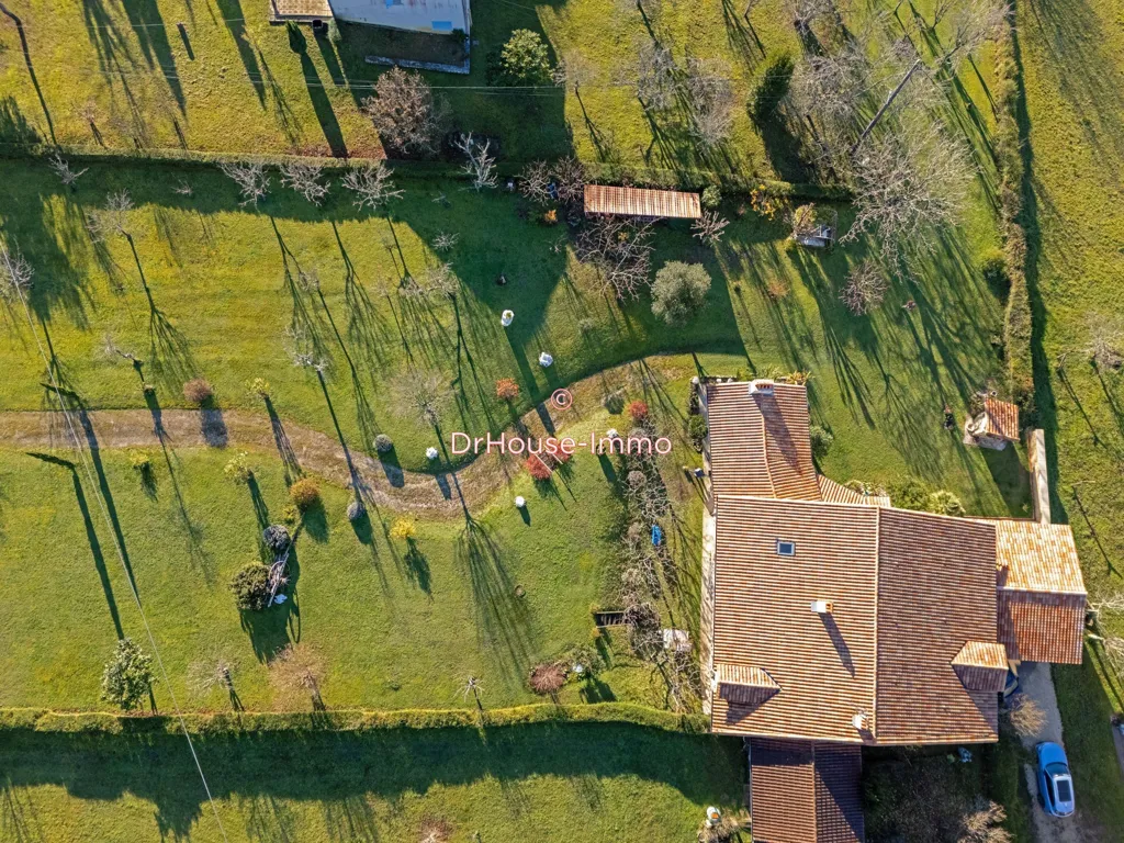Õhuvaade - Pierced House with Garden in Chantérac