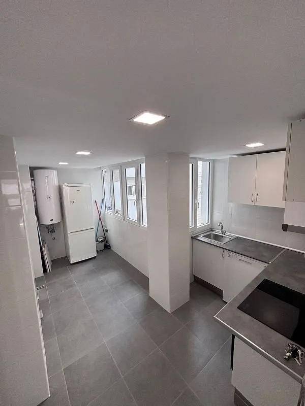 Cucina - Reformed Flat with Terrace in Castilla