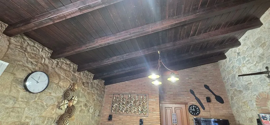 Séjour - Chalet with Pool and Terrace in Tomiño