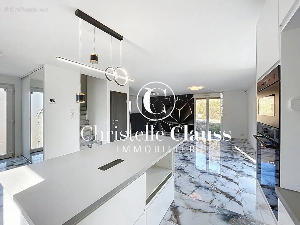 Cuisine - Maison Contemporaine Neuve avec Jardin à Willer-sur-Thur