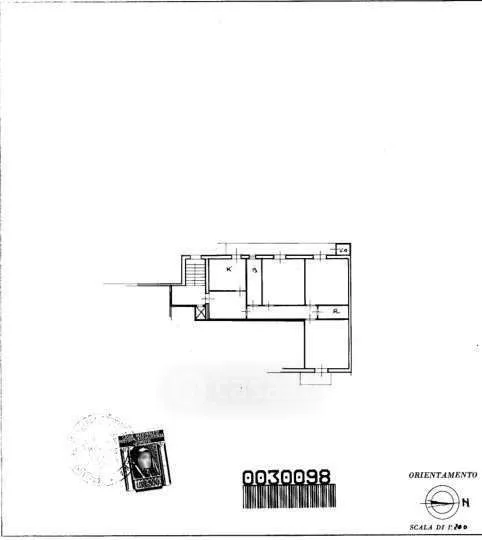 Three-bedroom Apartment with Balcony in Catania