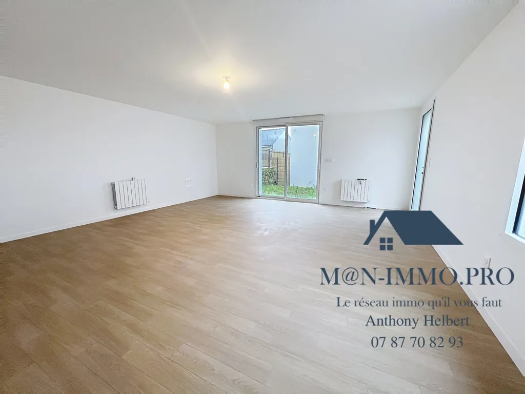 Séjour - Appartement Rénové avec Terrasse à Lamballe