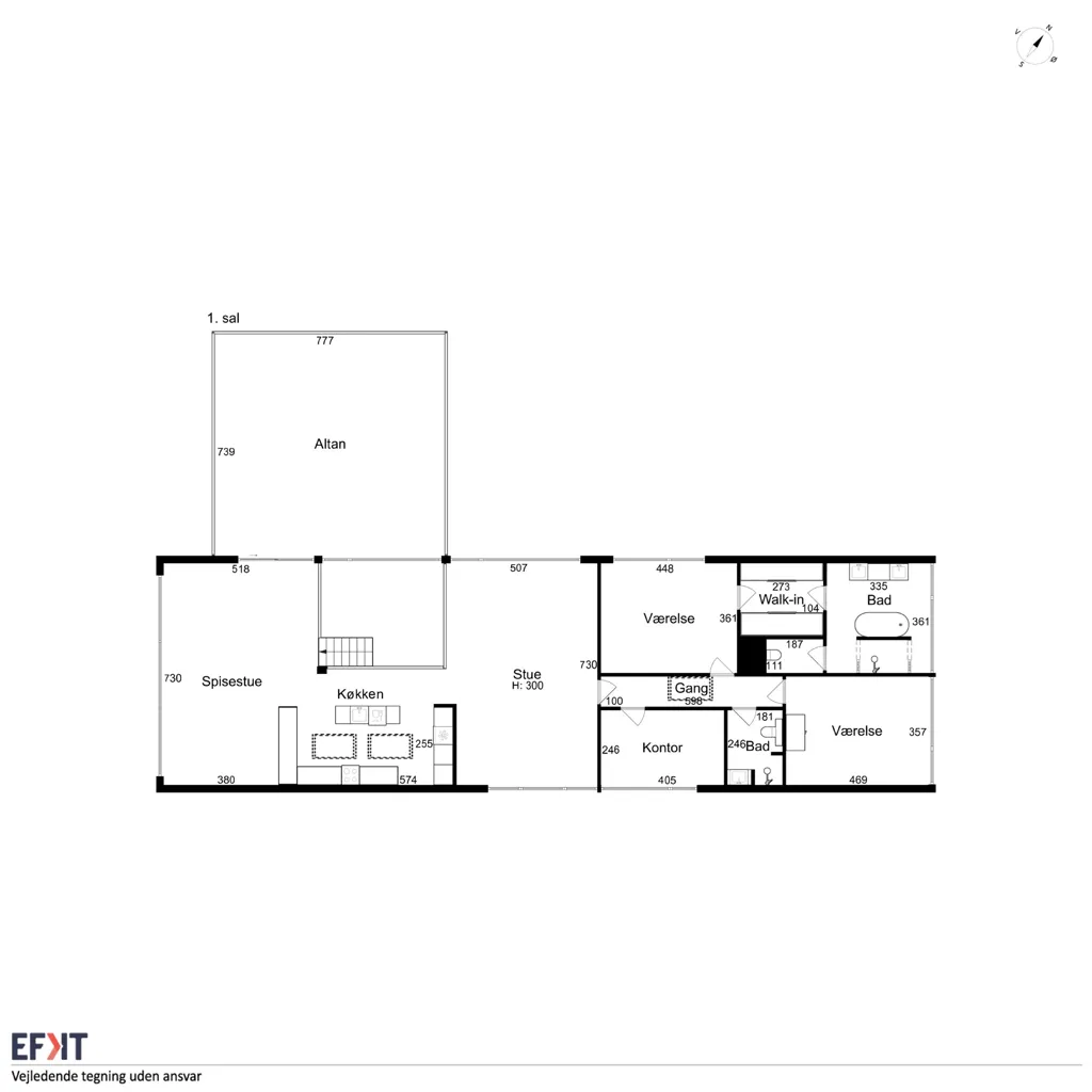 Plan - Modern Villa with City View in Næstved
