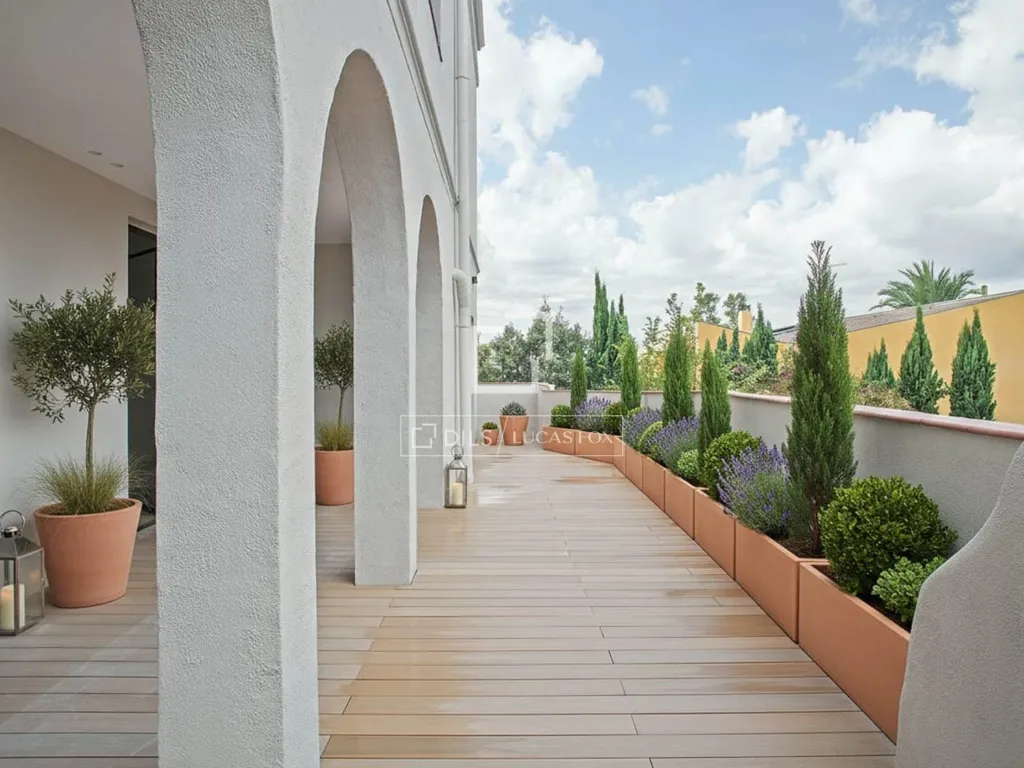 Terrasse - Historic House with Pool in Sant Just Desvern