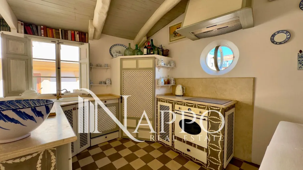 Köök - Chalet with Sea View Terraces in Palma