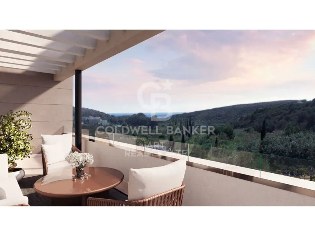Balcony - Luxury Flat with Golf View in Casares