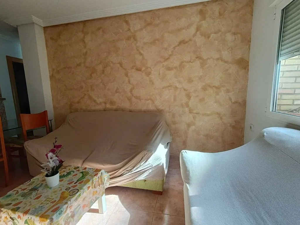 Soggiorno - Furnished Flat with Patio in Florida Alta