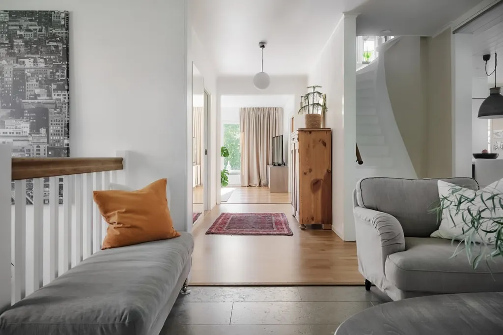 Living Room - Villa with Guest Apartment near Vättern