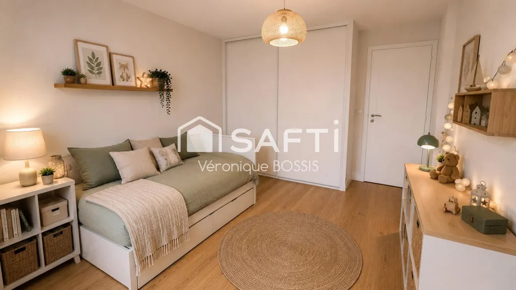 Chambres - Appartement T3 avec Parking au Pentagone de La Roche-sur-Yon
