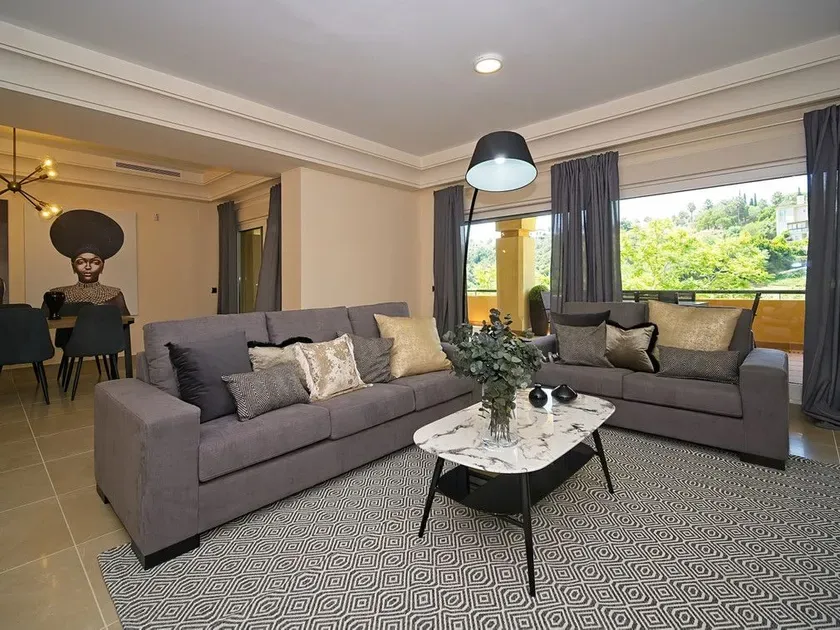 Soggiorno - Ground Floor Apartment with Terrace in Sotogrande