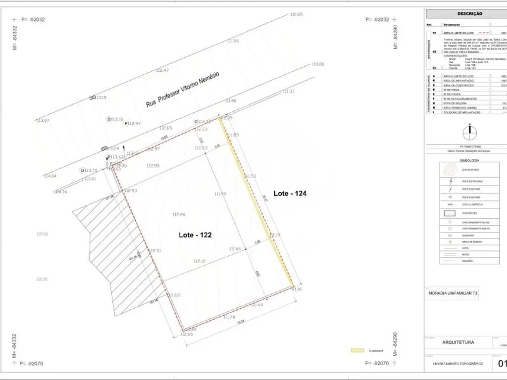 Floor Plan - Luxury Semidetached House with Pool in Loures