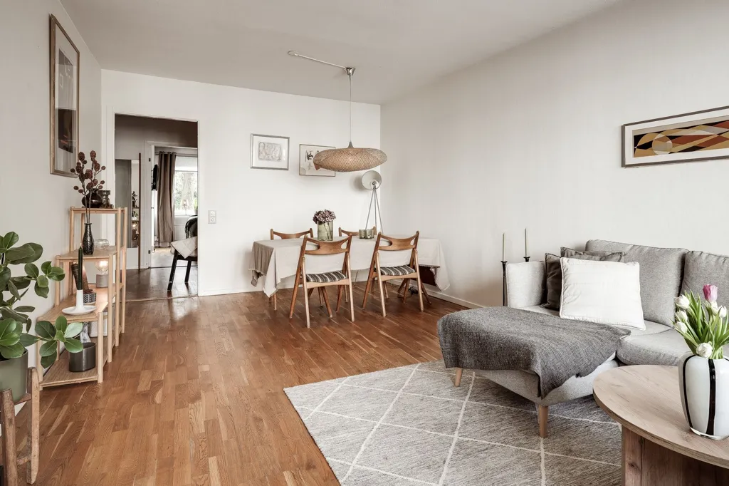 Séjour - City Centre Flat with Balcony in Gothenburg