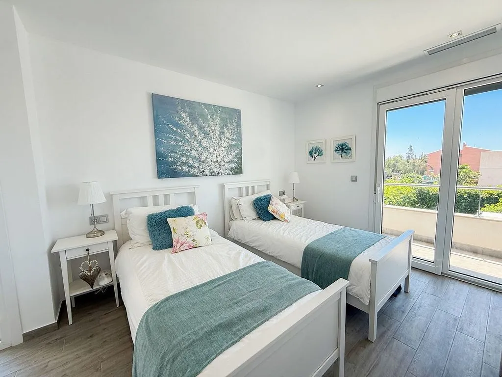 Bedrooms - Villa with Pool and Terrace in Águilas