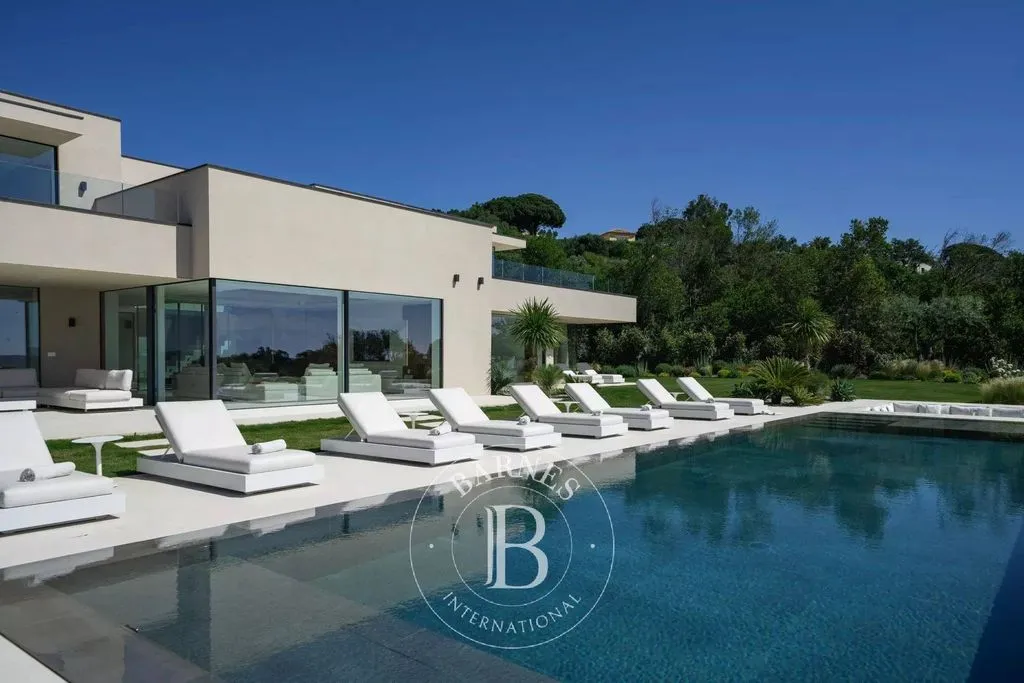 Pool - Luxury Villa with Sea View in Grimaud