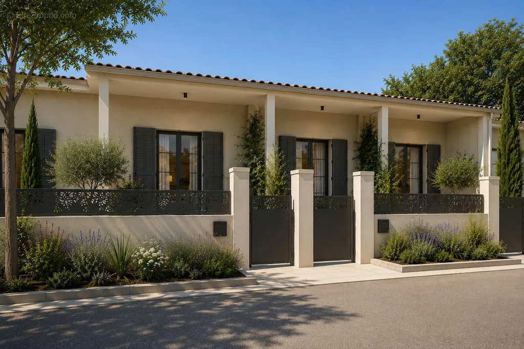 Appartement loft avec cour privative à Pernes-les-Fontaines