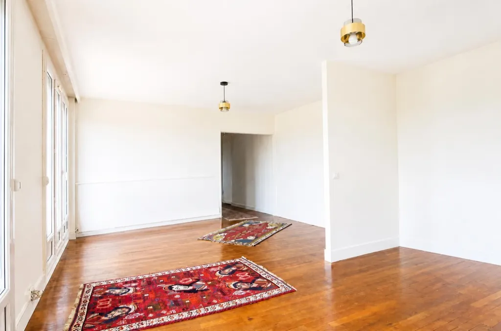 Séjour - Appartement avec Balcon et Vue Panoramique à Cachan