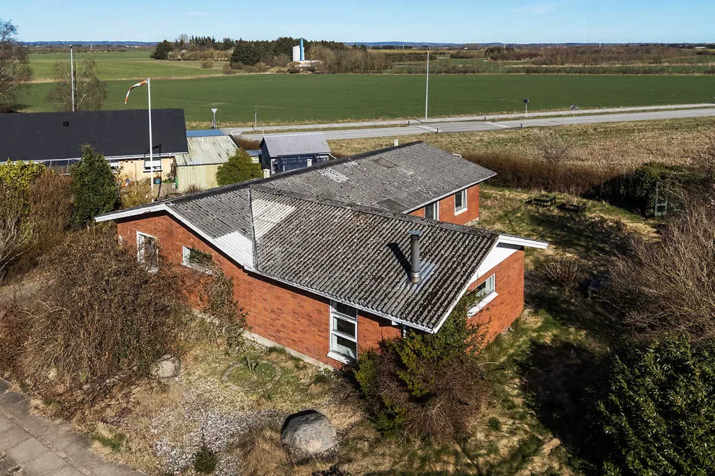 Vista aerea - Renovation Villa near Aalborg