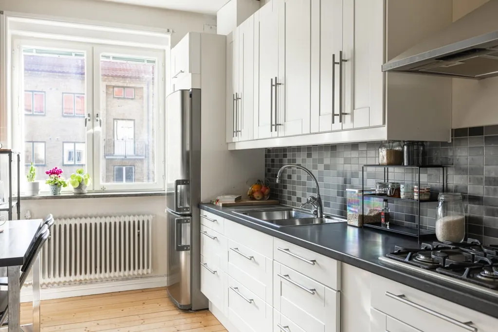 Köök - 1930s Character Flat with Garden in Möllevången