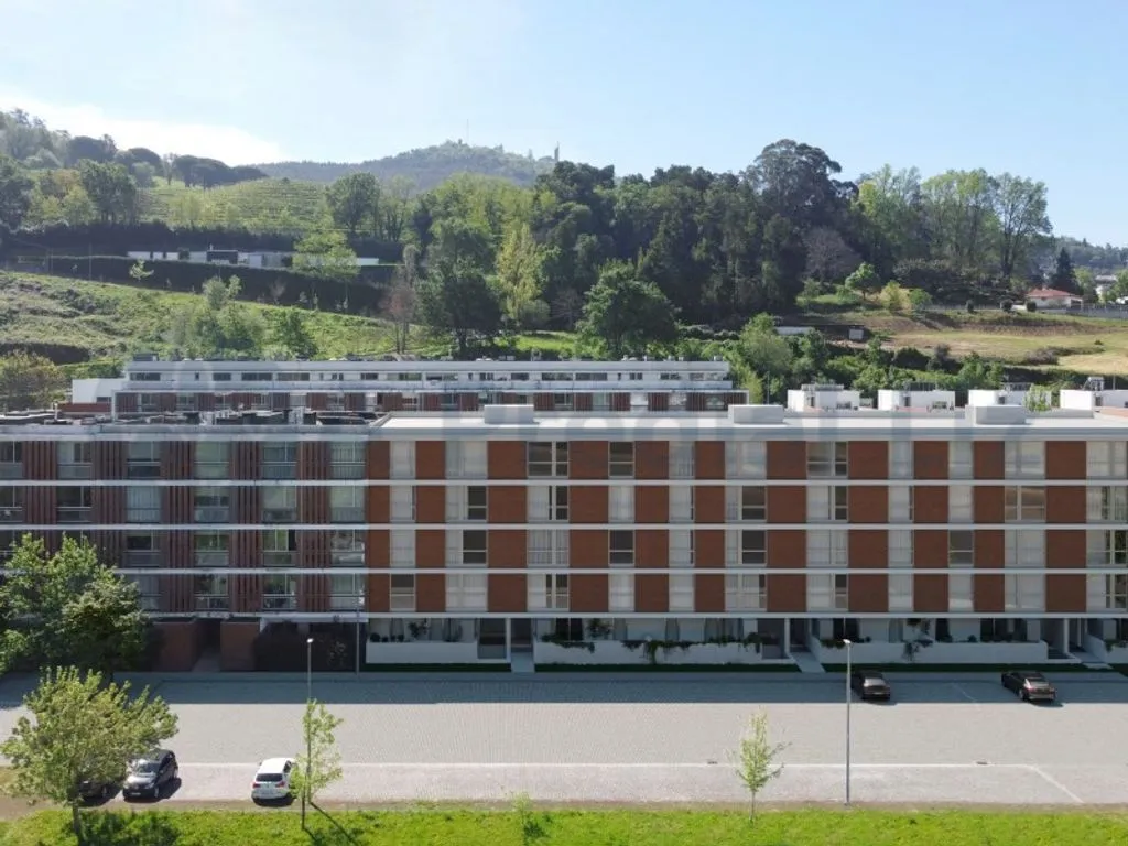 Vue aérienne - Luxury Flat with Balcony in Guimarães