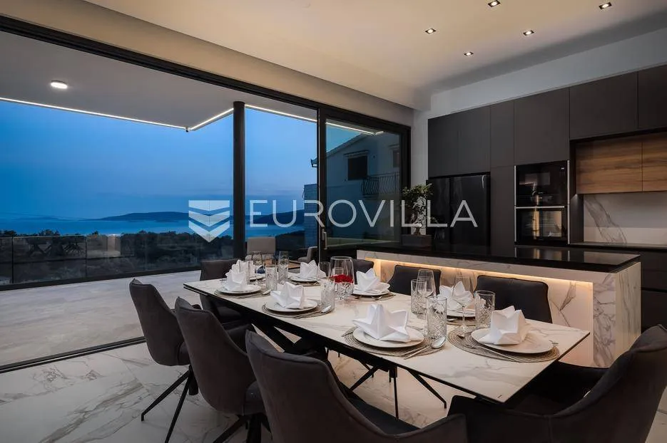 Salle à manger - Luxury Villa with Pool and Views in Seget, Trogir