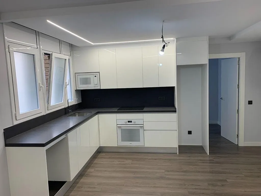 Köök - Modern Flat with Air Conditioning in Eixample