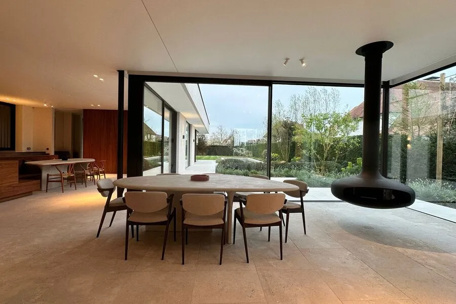 Salle à manger - Villa Nouvelle Construction avec Piscine à Knokke