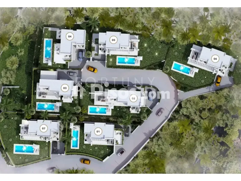 Õhuvaade - Contemporary Villa with Sea View in Mijas