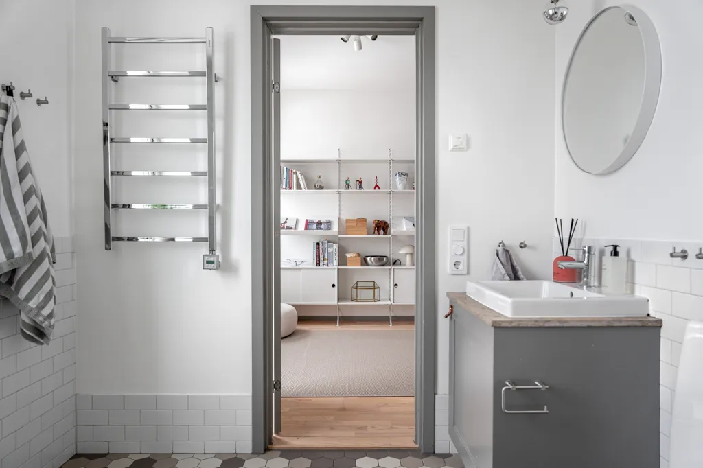 Salles de bain - Modern Apartment with Terraces in Lindbacken