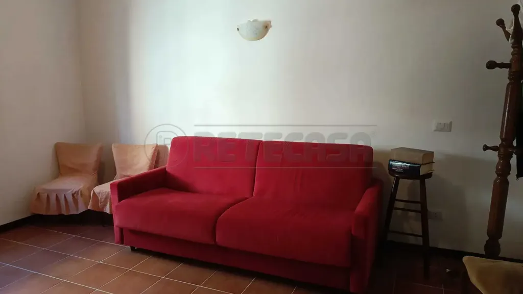 Séjour - Rear-Facing Apartment with Terrace in Ladispoli