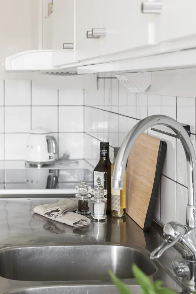 Cuisine - Apartment with Garden Terrace in Köpingebro