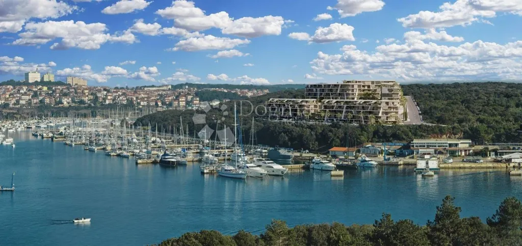 Vue aérienne - Apartment with Sea View in Medulin