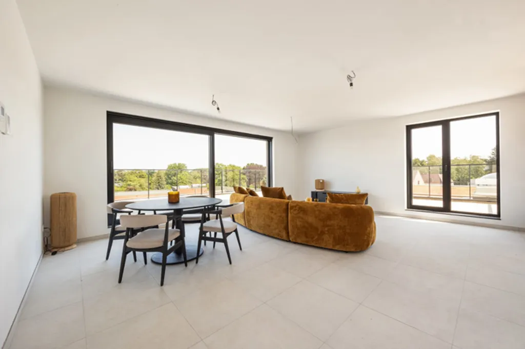 Living Room - Penthouse with Terrace in Zandhoven