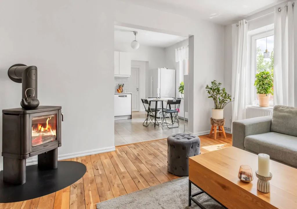 Séjour - Charming Villa with Large Garden in Rydsgård