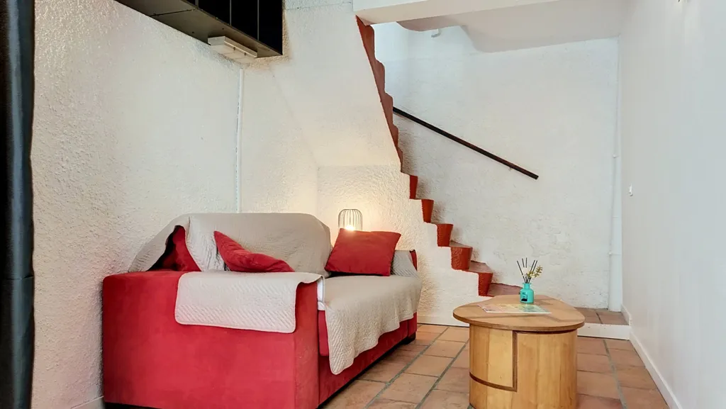 Séjour - Maison de Village Rénovée à Fabrègues