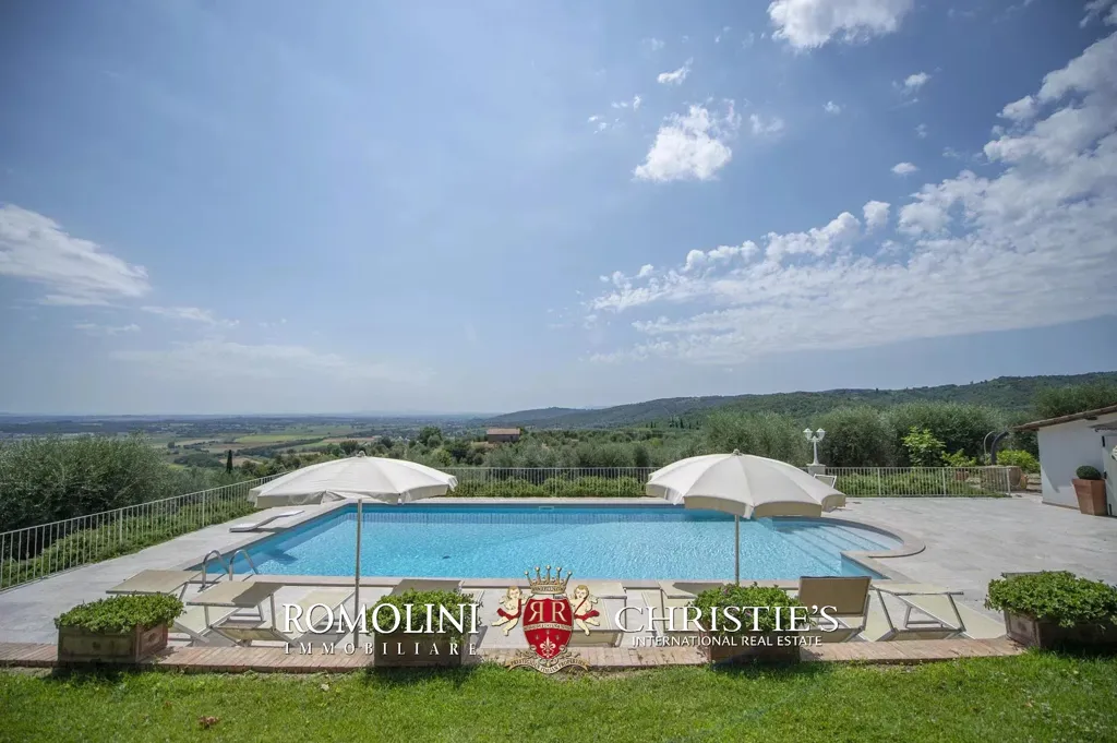 Pool - Villa with Pool and Olive Grove in Sinalunga, Tuscany