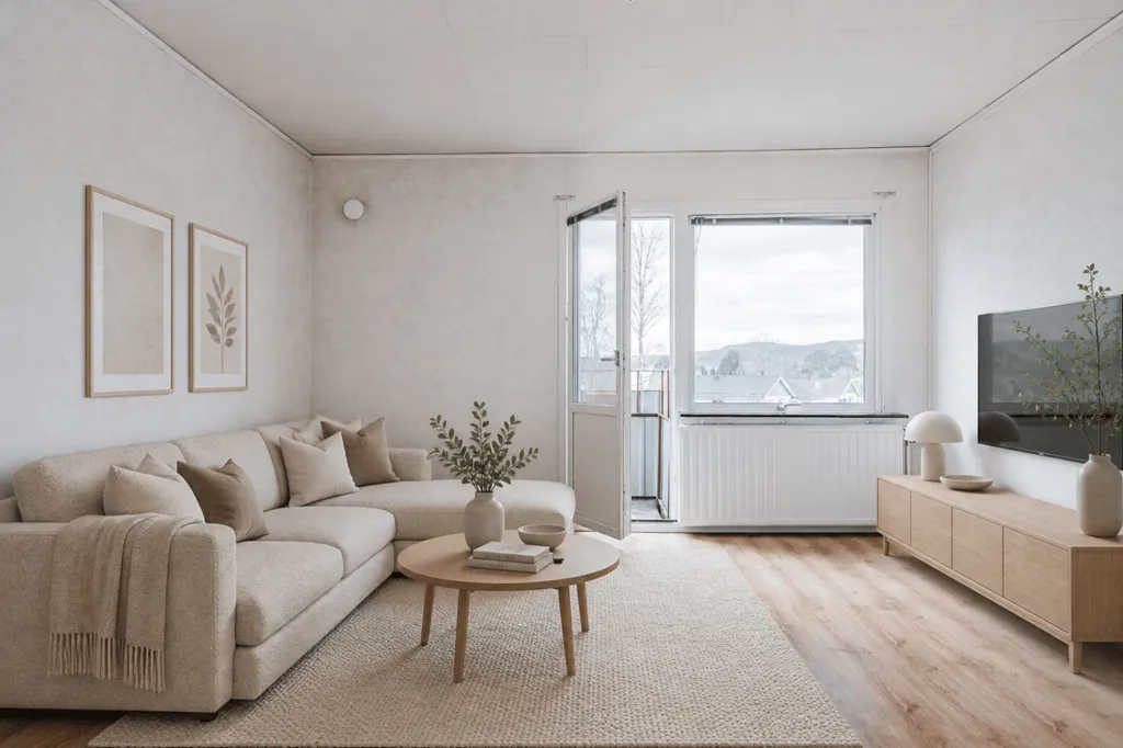 Elutuba - Apartment with South-Facing Balcony in Sollefteå