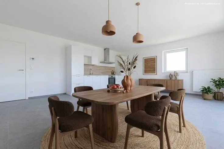 Salle à manger - Immeuble Neuf de 6 Appartements à Blegny