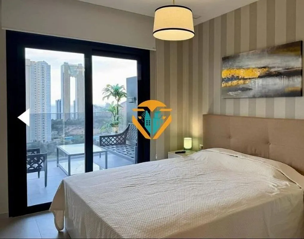 Bedrooms - Apartment with Pool and Terrace in Benidorm
