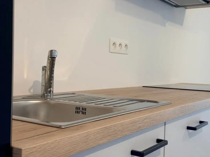 Kitchen - New Duplex Flat with Equipped Kitchen in Straimont