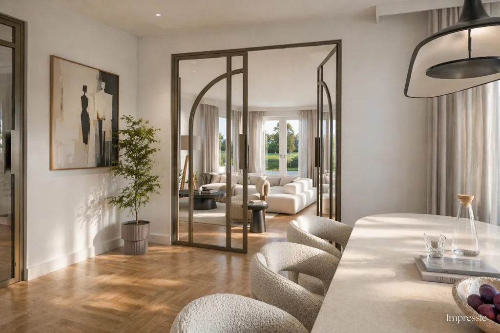 Sala da pranzo - Villa with Private Marina in Kwintsheul