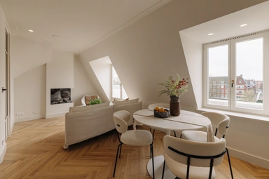 Séjour - Luxury Apartment with Garden View in Amsterdam South