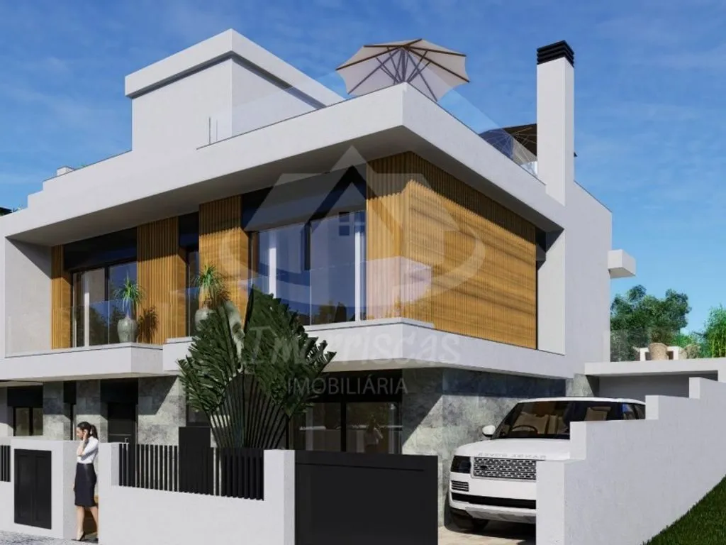 Extérieur - Contemporary Semidetached House with Jacuzzi in Loures